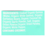 Ancient Harvest Organic Quinoa - With Chickpeas & Garlic - Case Of 12 - 8 Oz