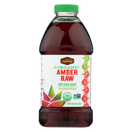 Madhava Honey Agave Nectar - Organic - Amber - Case Of 4 - 46 Oz