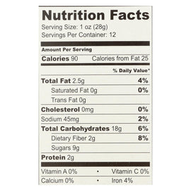 Nature's Bakery Stone Ground Whole Wheat - Double Chocolate Brownie - Case Of 6 - 12 Oz.