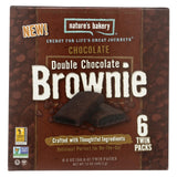 Nature's Bakery Stone Ground Whole Wheat - Double Chocolate Brownie - Case Of 6 - 12 Oz.
