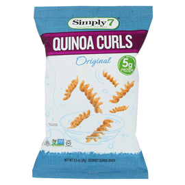 Simply7 Quinoa Curls - Original - Case Of 12 - 3.5 Oz.
