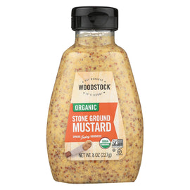 Woodstock Organic Mustard - Stoneground - 8 Oz.