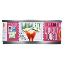 Natural Sea Wild Tongol Tuna - Unsalted - 5 Oz.