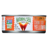 Natural Sea Wild Yellowfin Tuna - With Sea Salt - 5 Oz.