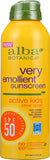 Alba Botanica Sunscreen - Very Emollient - Clear Spray Spf 50 - Active Kids - 6 Oz