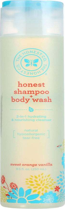 The Honest Company Shampoo And Body Wash - Sweet Orange Vanilla - 10 Fl Oz.