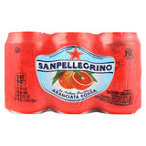 San Pellegrino Sparkling Water - Aranciata Rossa - Case Of 4 - 11.1 Fl Oz.