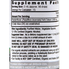Nature's Answer Passionflower Herb - 1 Fl Oz