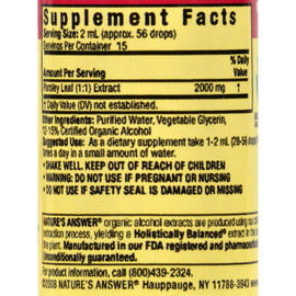 Nature's Answer Parsley Leaf - 1 Fl Oz