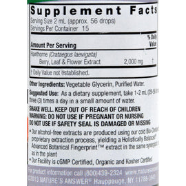 Nature's Answer Hawthorn Berry Leaf And Flower - 1 Fl Oz