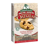 Gluten Freeda Instant Oatmeal - Maple Raisin - Case Of 8 - 11.05 Oz.