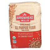 Arrowhead Mills Organic Enriched Unbleached White Flour - Case Of 8 - 5