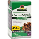 Nature's Answer Cascara Sagrada Bark - 90 Vegetarian Capsules