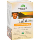 Organic India Tulsi Tea Honey Chamomile - 18 Tea Bags - Case Of 6