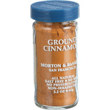 Morton And Bassett Seasoning - Cinnamon - Ground - 2.7 Oz - Case Of 3