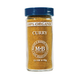 Morton And Bassett Organic Curry - Curry - Case Of 3 - 2.1 Oz.