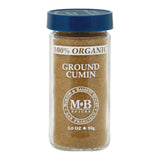 Morton And Bassett Organic Ground Cumin - Cumin - Case Of 3 - 2 Oz.