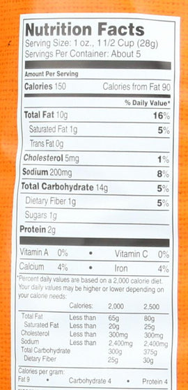 Barbara's Bakery Baked White Cheddar Cheese Puffs - Case Of 12 - 5.5 Oz.