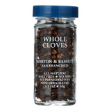 Morton And Bassett Seasoning - Cloves - Whole - 1.3 Oz - Case Of 3