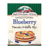 Maple Grove Farms All Natural Blueberry Pancake And Waffle Mix - Case Of 6 - 24 Oz.