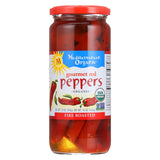 Mediterranean Organic Peppers - Organic - Fire Roasted - Gourmet Red - 16 Oz - Case Of 12