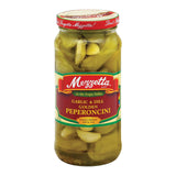 Mezzetta Garlic And Dill Golden Greek Pepperoncini - Case Of 6 - 16 Oz.