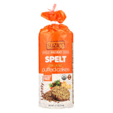 Suzie's Spelt Puffed Cakes - Lightly Salted - Case Of 12 - 4.1 Oz.