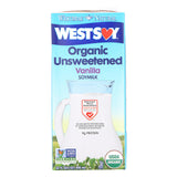 Westsoy Organic Vanilla - Unsweetened - Case Of 12 - 32 Fl Oz.