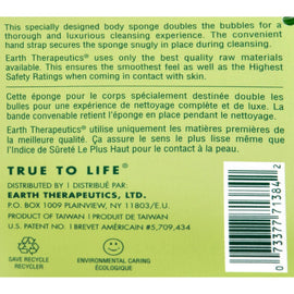 Earth Therapeutics Hydro Body Sponge With Hand Strap Light Green - 1 Sponge