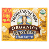 Newman's Own Organics Organic Popcorn - Light Butter - Case Of 12 - 2.8 Oz.