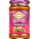 Pataks Curry Paste - Concentrated - Madras - Medium - 10 Oz - Case Of 6