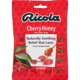 Ricola Herb Throat Drops Cherry Honey - 24 Drops - Case Of 12
