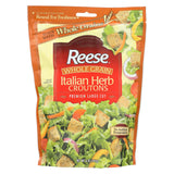 Reese Whole Grain Croutons - Italian Herb - Case Of 12 - 5 Oz.