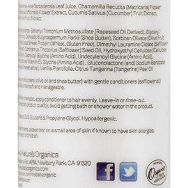 Nature's Baby Organics Conditioner And Detangler Vanilla Tangerine - 8 Fl Oz