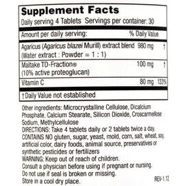 Mushroom Wisdom Royal Agaricus - 120 Caplets