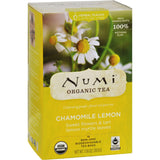Numi Organic Tea Caffeine Free Chamomile Lemon - 18 Tea Bags - Case Of 6