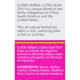 Hobe Labs Ultra Slim Tea Super Herbal - 24 Tea Bags