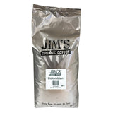 Jim's Organic Coffee - Whole Bean - Colombian Santa Marta Montesierra - Bulk - 5 Lb.