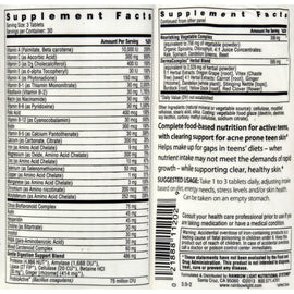 Rainbow Light Active Health Teen Multivitamin - 90 Tablets