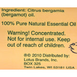 Nature's Alchemy 100% Pure Essential Oil Bergamot - 0.5 Fl Oz