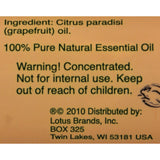 Nature's Alchemy 100% Pure Essential Oil Grapefruit - 0.5 Fl Oz