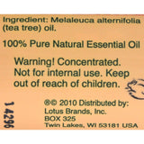 Nature's Alchemy 100% Pure Essential Oil Tea Tree - 0.5 Fl Oz