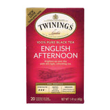 Twining's Tea Black Tea - English Afternoon - Case Of 6 - 20 Bags