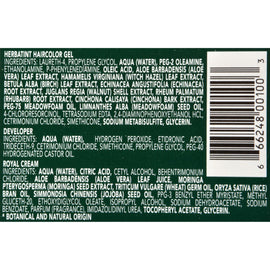 Herbatint Permanent Herbal Haircolour Gel 1n Black - 135 Ml