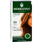 Herbatint Permanent Herbal Haircolour Gel 5n Light Chestnut - 135 Ml
