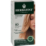 Herbatint Permanent Herbal Haircolour Gel 8d Light Golden Blonde - 135 Ml