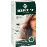 Herbatint Permanent Herbal Haircolour Gel 7c Ash Blonde - 135 Ml