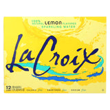 Lacroix Sparkling Water - Lemon - Case Of 2 - 12 Fl Oz.