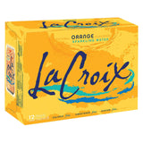 Lacroix Sparkling Water - Orange - Case Of 2 - 12-12 Fl Oz