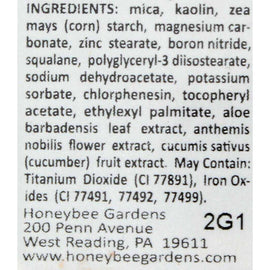 Honeybee Gardens Pressed Mineral Powder Montego - .26 Oz